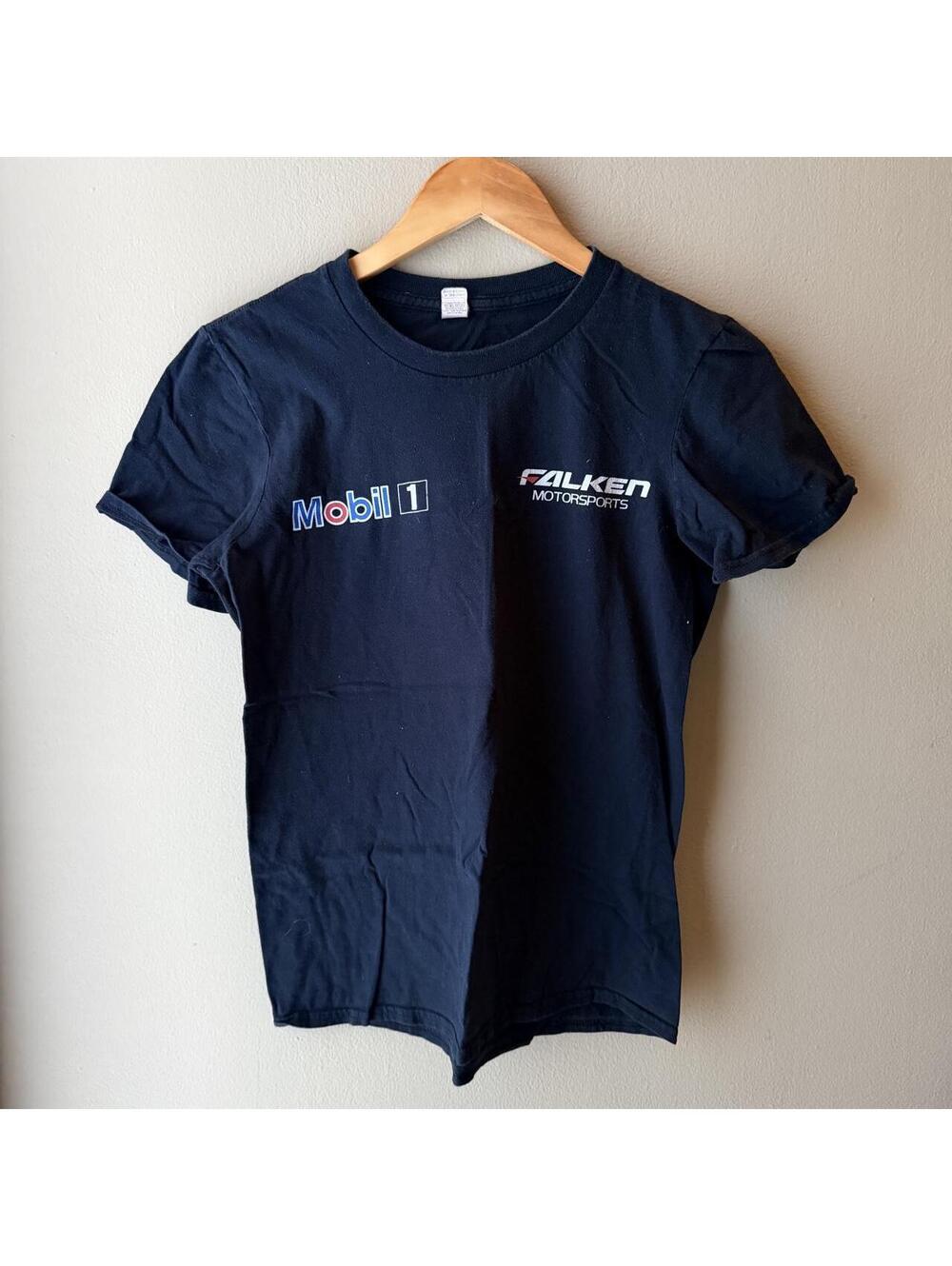 Falken Motorsports Porsche Racing Graphic Tee Mobil 1 Black